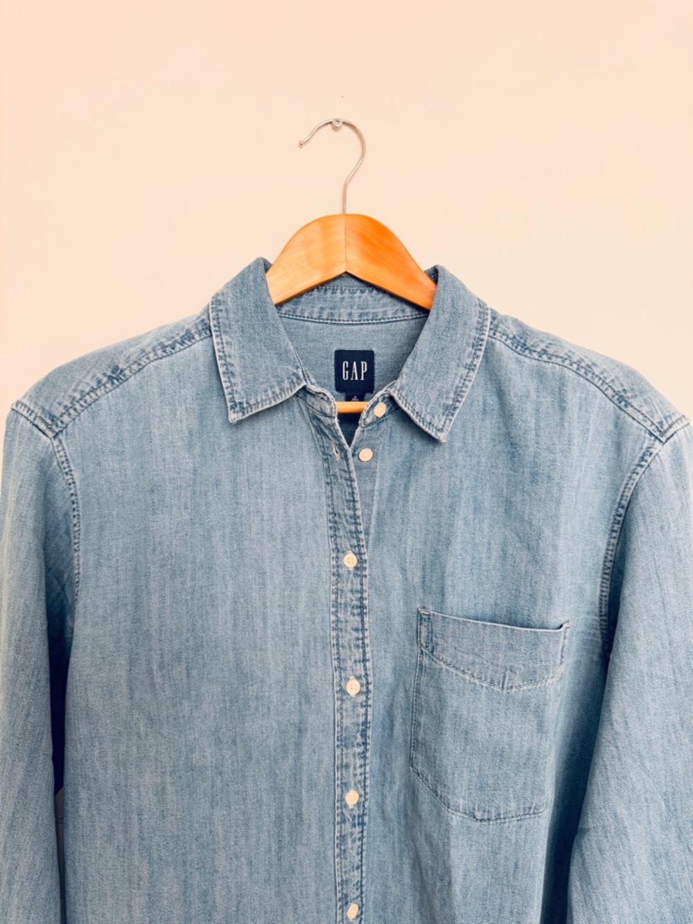 GAP Denim Button-Up Shirt
